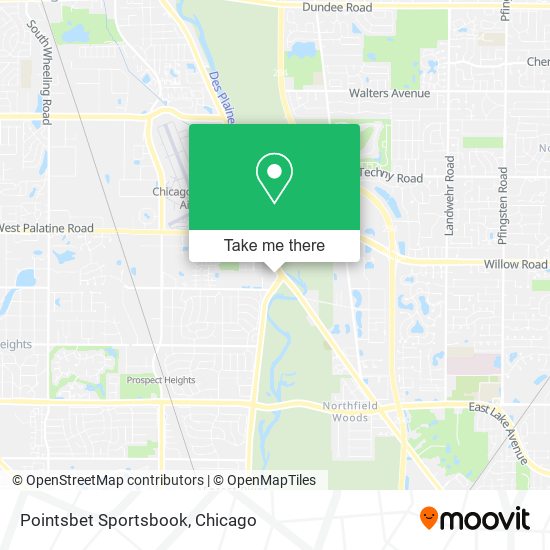 Pointsbet Sportsbook map