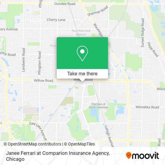 Janee Ferrari at Comparion Insurance Agency map