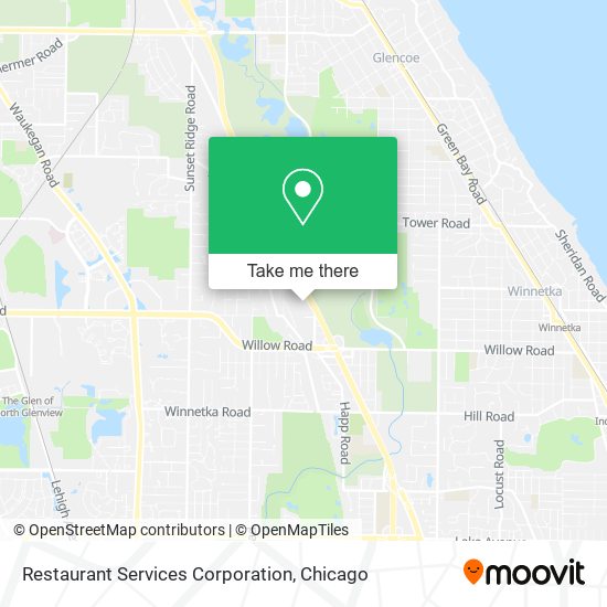 Restaurant Services Corporation map