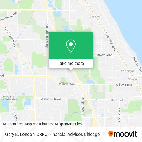 Gary E. London, CRPC, Financial Advisor map