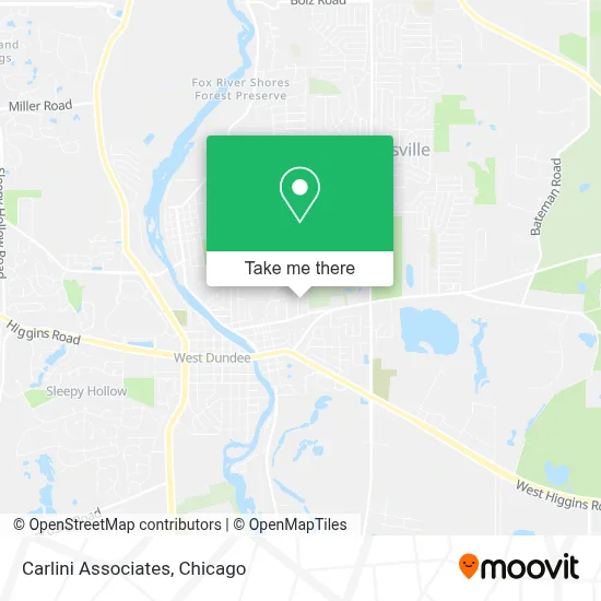 Carlini Associates map