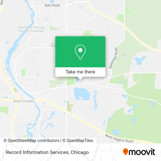 Record Information Services map