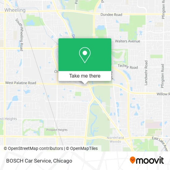 BOSCH Car Service map