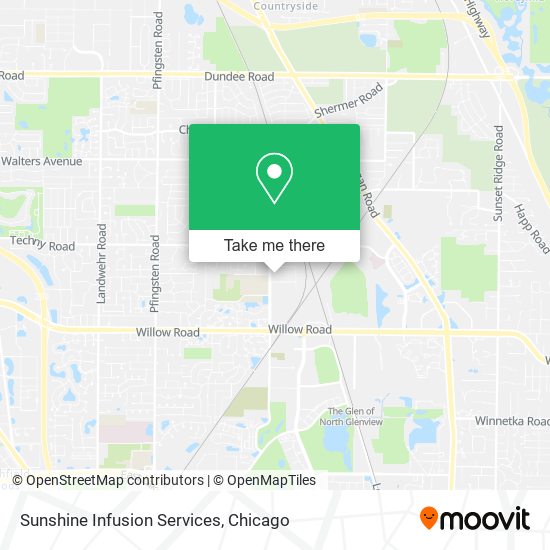 Sunshine Infusion Services map