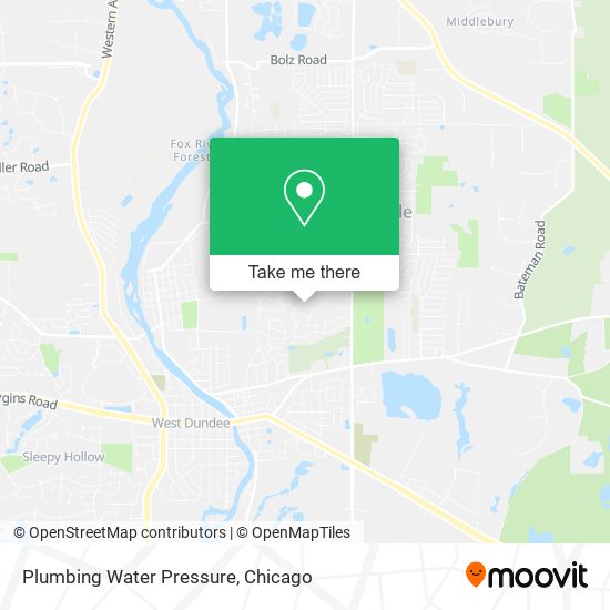 Plumbing Water Pressure map