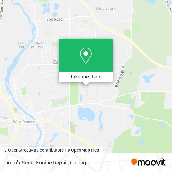 Aam's Small Engine Repair map