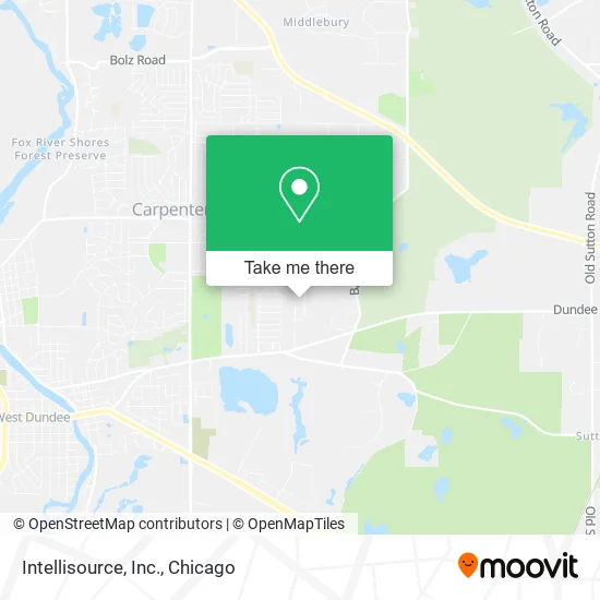 Intellisource, Inc. map