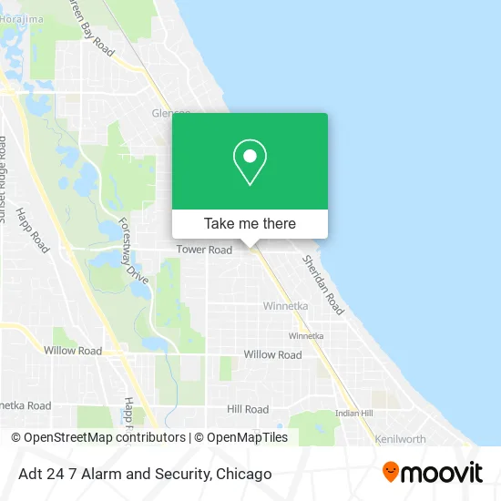 Adt 24 7 Alarm and Security map