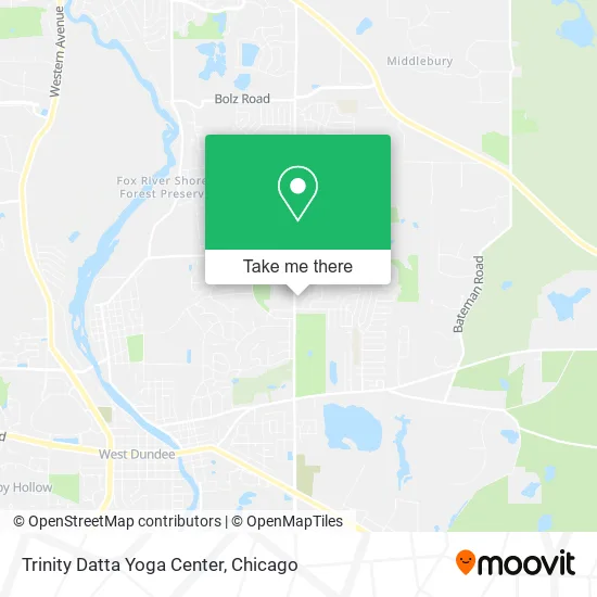 Trinity Datta Yoga Center map