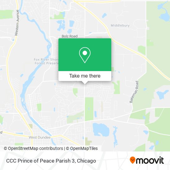 CCC Prince of Peace Parish 3 map