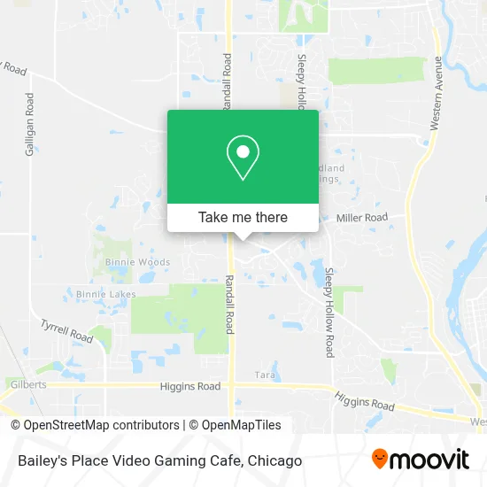 Bailey's Place Video Gaming Cafe map