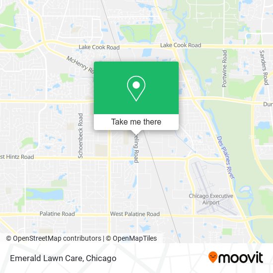 Mapa de Emerald Lawn Care