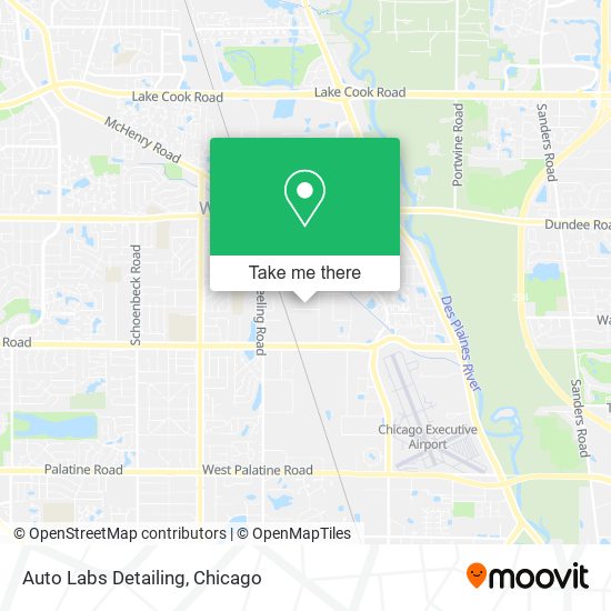 Auto Labs Detailing map