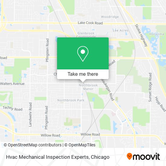Mapa de Hvac Mechanical Inspection Experts