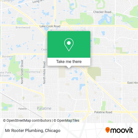 Mr Rooter Plumbing map