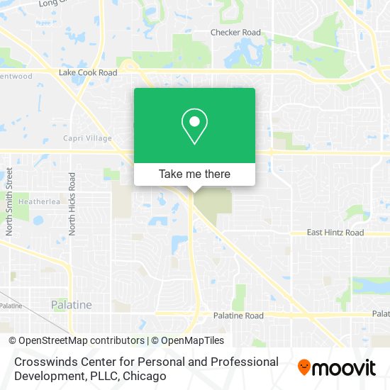 Crosswinds Center for Personal and Professional Development, PLLC map