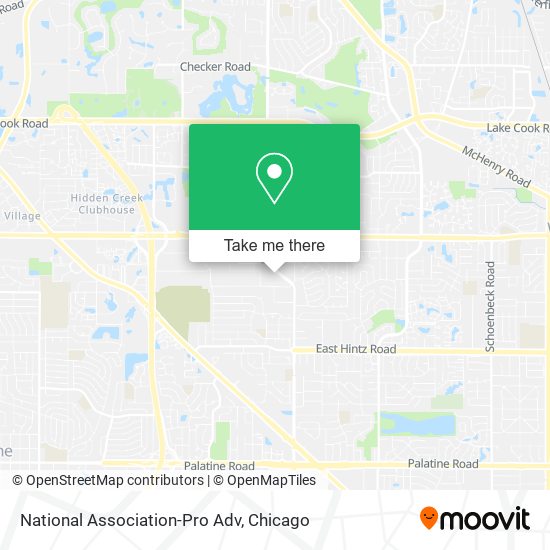 National Association-Pro Adv map