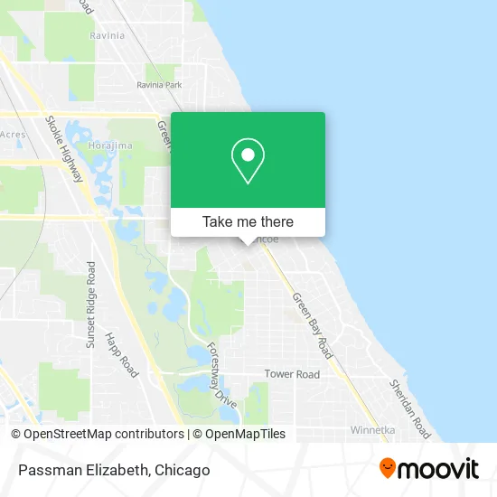 Passman Elizabeth map