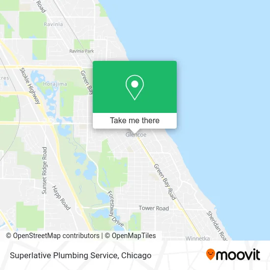 Superlative Plumbing Service map