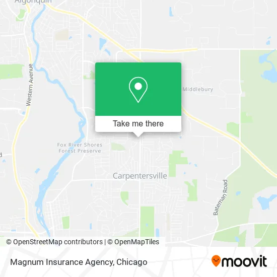 Magnum Insurance Agency map