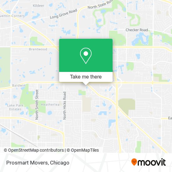 Prosmart Movers map