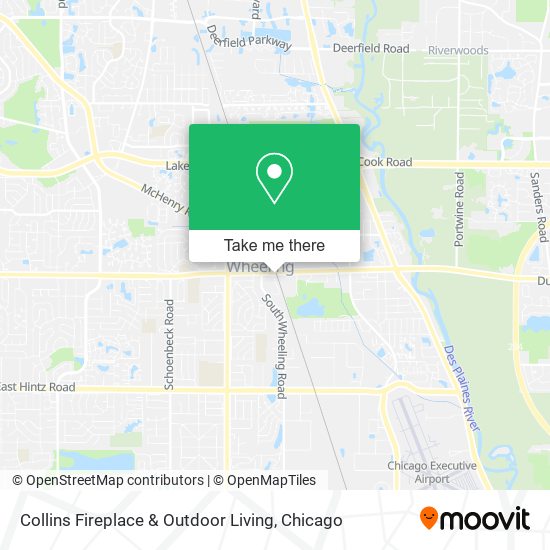 Collins Fireplace & Outdoor Living map
