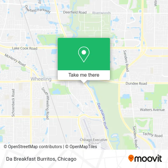 Da Breakfast Burritos map