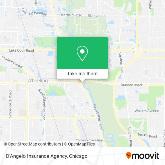 D'Angelo Insurance Agency map