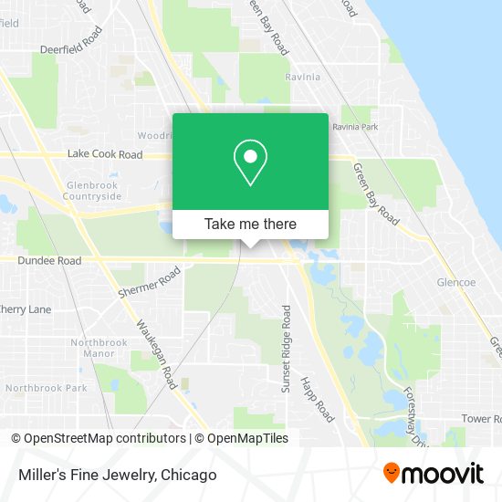 Miller's Fine Jewelry map