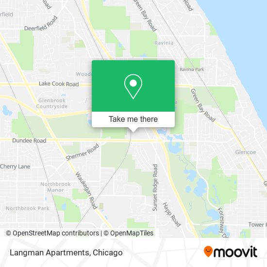 Mapa de Langman Apartments