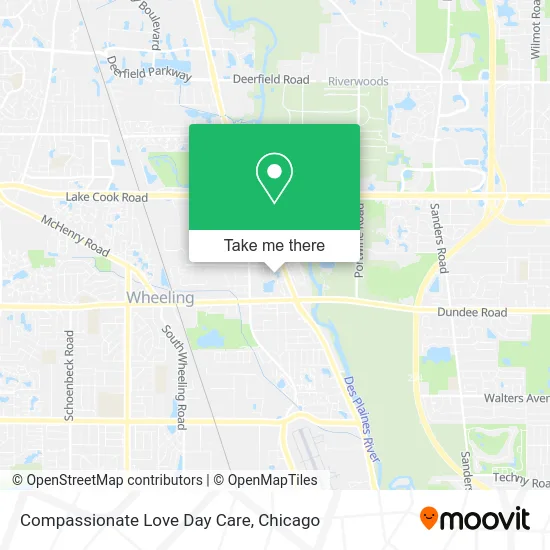 Compassionate Love Day Care map