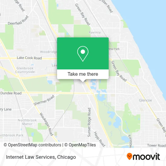 Internet Law Services map