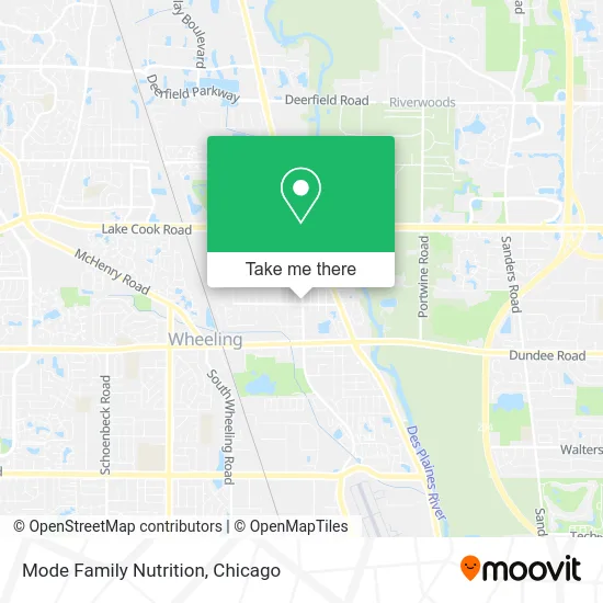 Mode Family Nutrition map