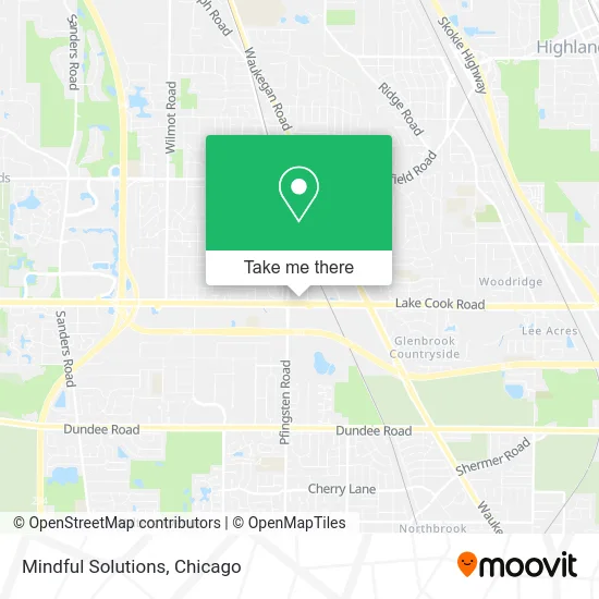 Mindful Solutions map