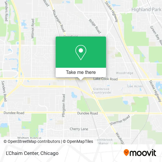 L'Chaim Center map