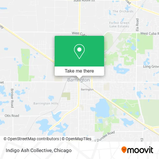 Indigo Ash Collective map