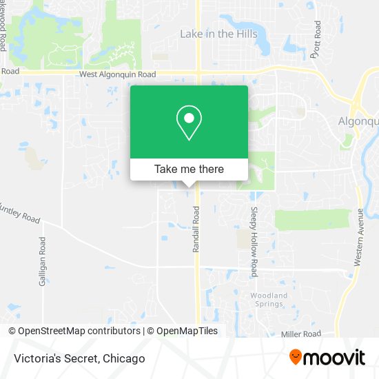 Mapa de Victoria's Secret