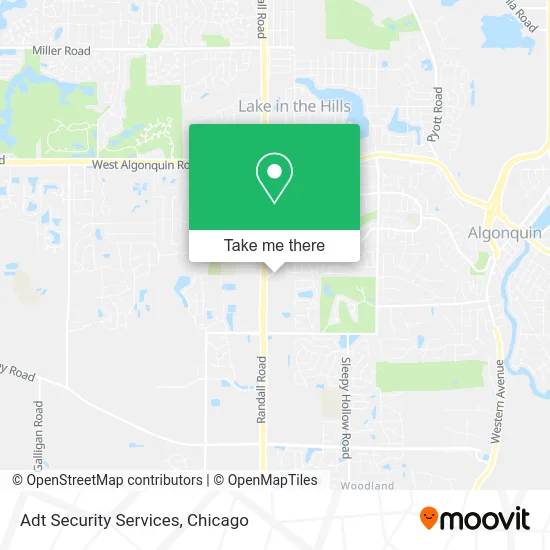 Adt Security Services map