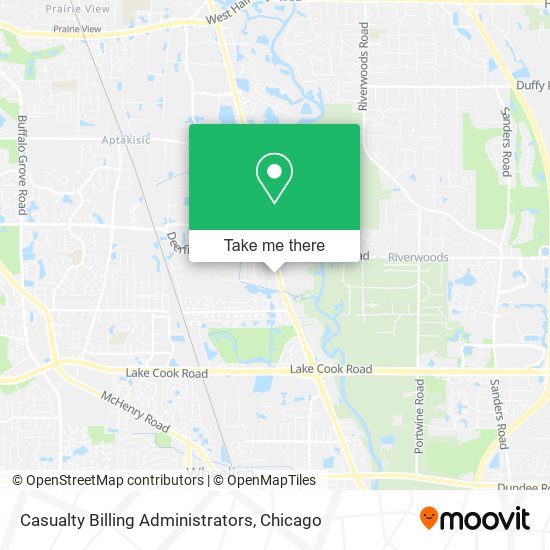 Mapa de Casualty Billing Administrators