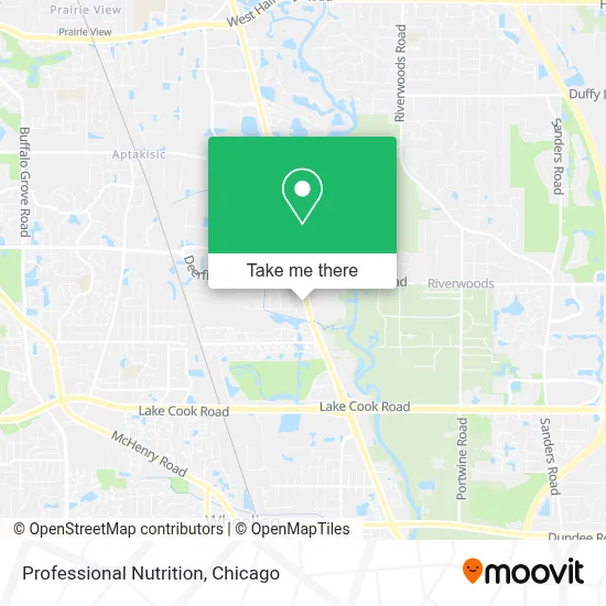 Professional Nutrition map