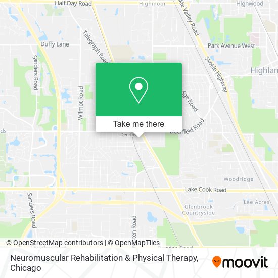 Neuromuscular Rehabilitation & Physical Therapy map