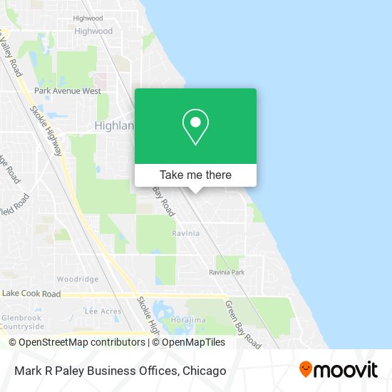 Mapa de Mark R Paley Business Offices