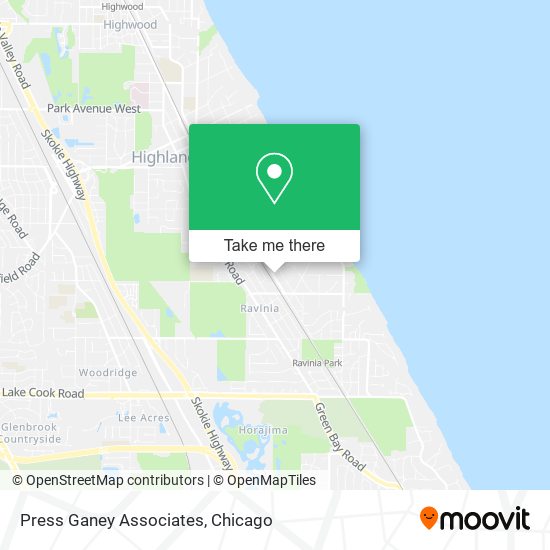 Press Ganey Associates map
