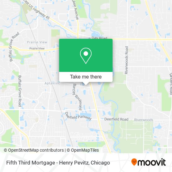 Mapa de Fifth Third Mortgage - Henry Pevitz