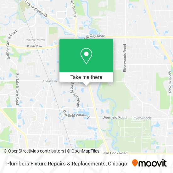 Mapa de Plumbers Fixture Repairs & Replacements