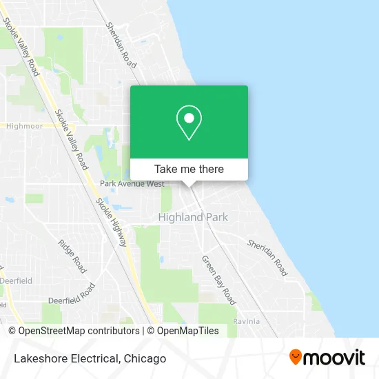Lakeshore Electrical map