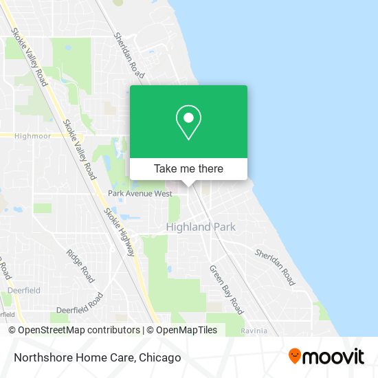 Northshore Home Care map