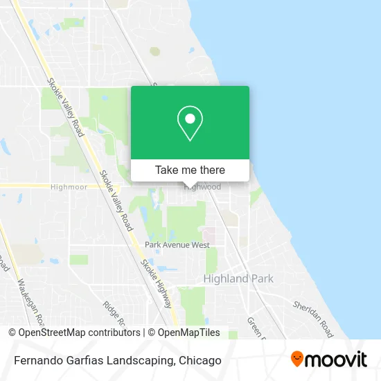 Fernando Garfias Landscaping map