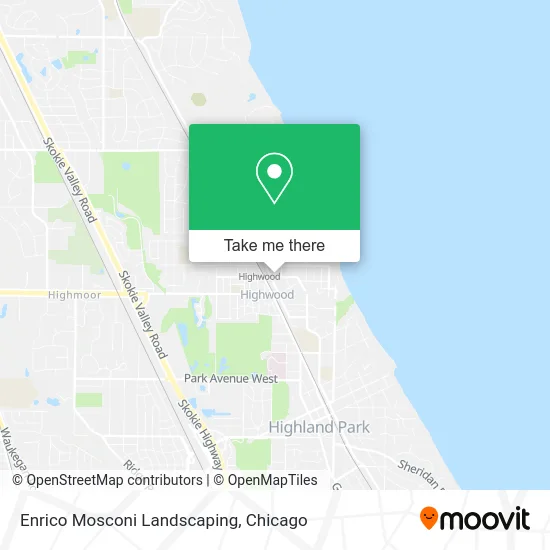 Enrico Mosconi Landscaping map