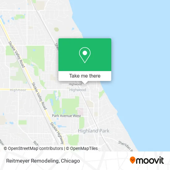 Reitmeyer Remodeling map